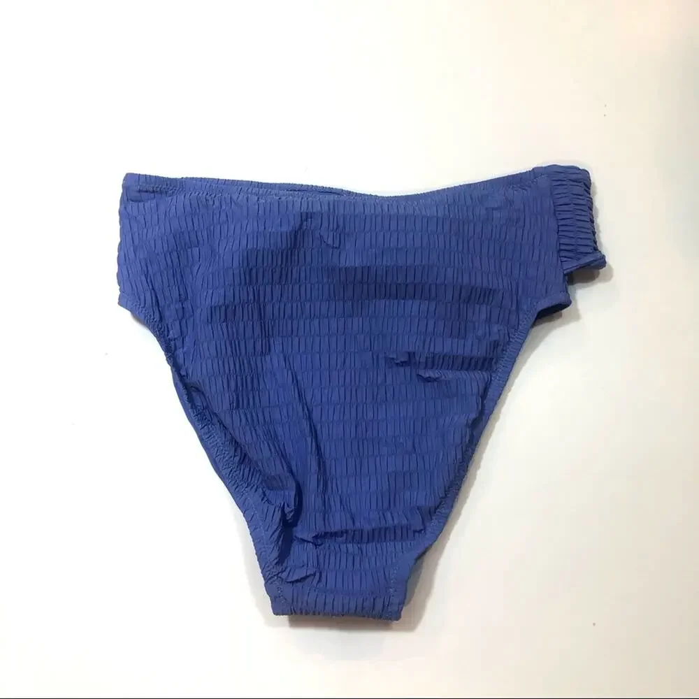 Jessica Simpson Tie-Front High-Waist Swim Bottom